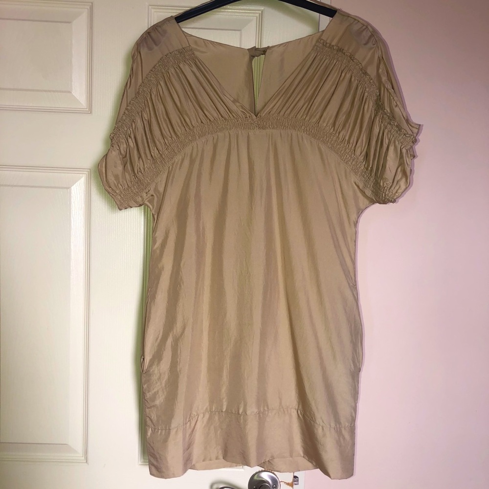 Prada silk nude mini dress SZ 38 IT/XS